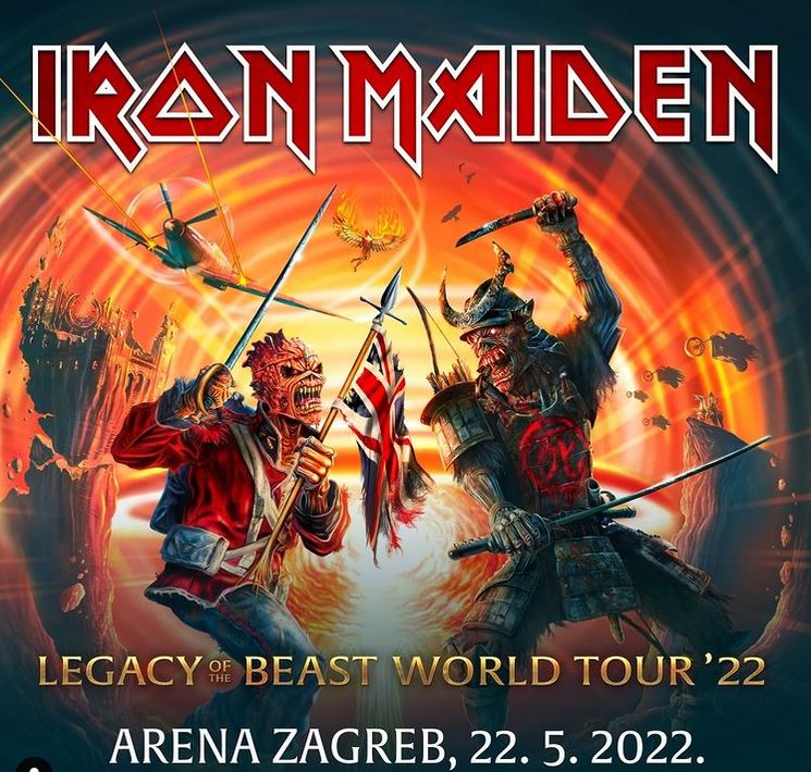 iron maiden 2022