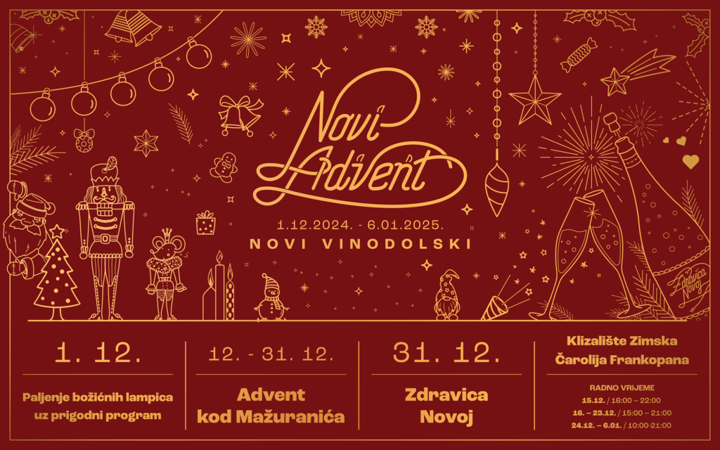novi advent doživite čaroliju blagdana u novom vinodolskom 2